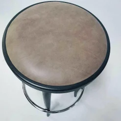 Thonet Barhocker & Barstühle|204 PH Bugholzbarhocker Leder Pure Materials Esche Schwarz Lackiert