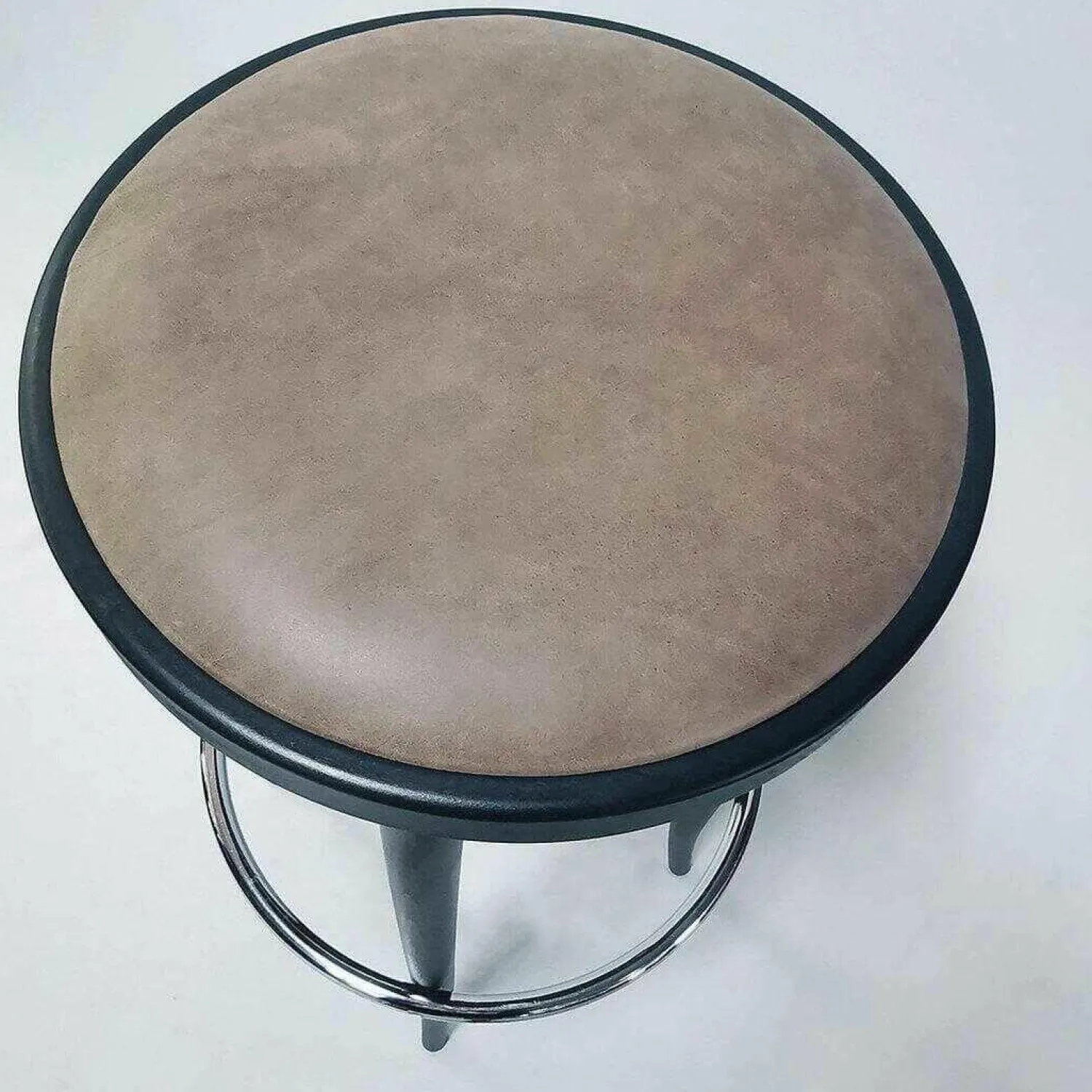 Thonet Barhocker & Barstühle|204 PH Bugholzbarhocker Leder Pure Materials Esche Schwarz Lackiert