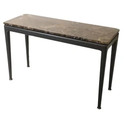 Flexform Esstische|Ablagetisch Pico Marmor Emperador Gestell Schwarz