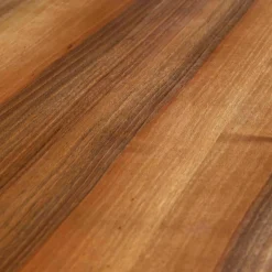 Zoom by Mobimex Esstische|Aliz Massivholztisch Platte Eliptisch Nussbaum Oberfläche Geölt Gestell Aluminium Poliert