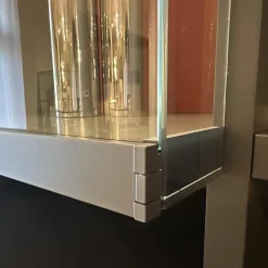 Poliform Wohnwände & Tv-Lowboards|Anbaukombination Wall System Lack Matt Visione Anthrazit Inklusive Beleuchtung