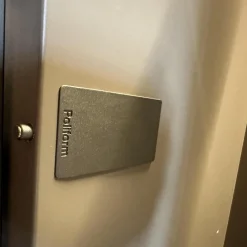 Poliform Wohnwände & Tv-Lowboards|Anbaukombination Wall System Lack Matt Tortora Piombo Grau Vitrine Rauchglas