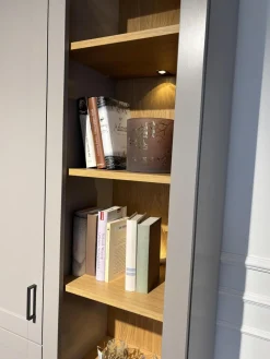 Global Wohnwände & Tv-Lowboards|Anbauwand Caseda Lack Platingrau Mit Beleuchtung Und Trafo