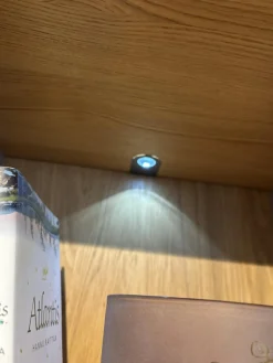 Global Wohnwände & Tv-Lowboards|Anbauwand Caseda Lack Platingrau Mit Beleuchtung Und Trafo