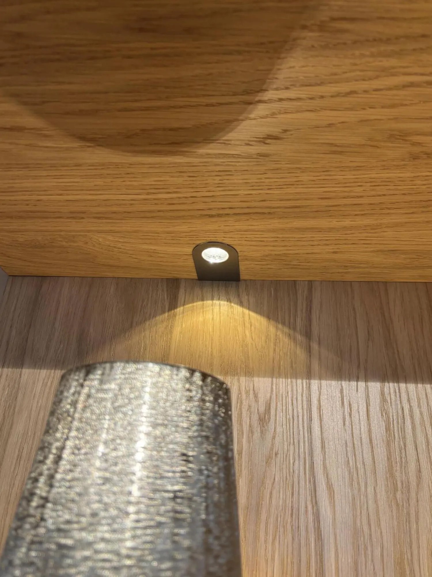 Global Wohnwände & Tv-Lowboards|Anbauwand Caseda Lack Platingrau Mit Beleuchtung Und Trafo