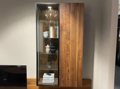 Team 7 Wohnwände & Tv-Lowboards|Anbauwand Cubus CWW114B Nussbaum Naturöl 9 Griff Touchbeschlag TB