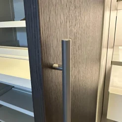 Interlübke Kleiderschränke|Ankleide Collect Plus Korpus Lack Greige Beige Front Raucheiche Dunkel Schwarz Mit Beleuchtung