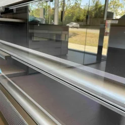 Molteni & C Kleiderschränke|Ankleide Gliss Master Korpus Böden Rückwand aus Zirbelkiefer Silber mit Beleuchtung