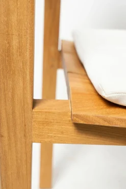 Tribù Gartenstühle|Armlehnstuhl Kos 04018 Teak inkl. Sitzkissen