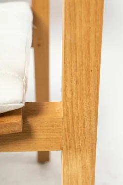 Tribù Gartenstühle|Armlehnstuhl Kos 04018 Teak inkl. Sitzkissen