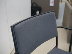 Cane Line Einzelstühle|Armlehnstuhl Less Stoff Sunbrella Grau Gestell Aluminium Lava Grau