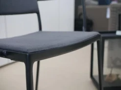 Cane Line Einzelstühle|Armlehnstuhl Less Stoff Sunbrella Grau Gestell Aluminium Lava Grau