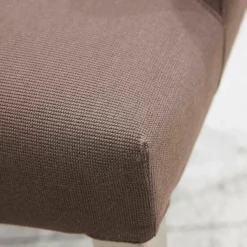 B&B Italia Einzelstühle|Armlehnstuhl Melandra Gestell A Matt Vernickelt