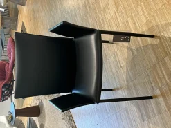 Draenert Einzelstühle|Armlehnstuhl Nobile Soft Leder I 89001 Schwarz