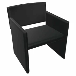 COR Einzelstühle|Armlehnstuhl Noto Leder Napoli Schwarzgrün 7032