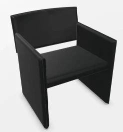 COR Einzelstühle|Armlehnstuhl Noto Leder Napoli Schwarzgrün 7032