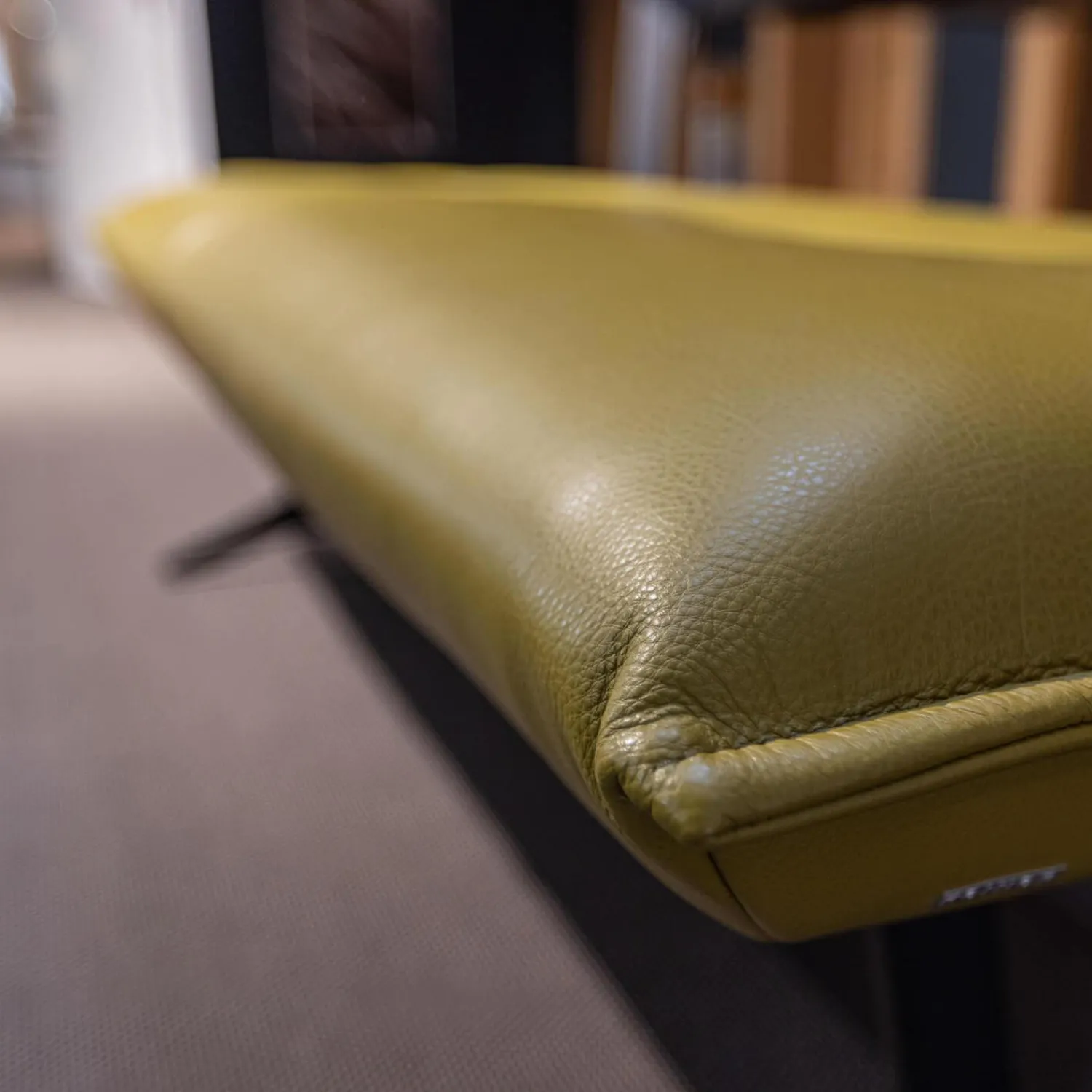 Koinor Bänke|Bank Essay Leder C-Classic-Avocado Grün