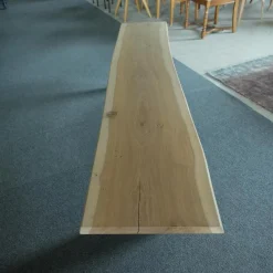 Anrei Bänke|Bank Modell 310443B Eiche Gestell Metallwangen Grau