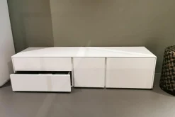 Schönbuch Bänke|Bank Stripes MDF Lackiert 0054 Schneeweiß