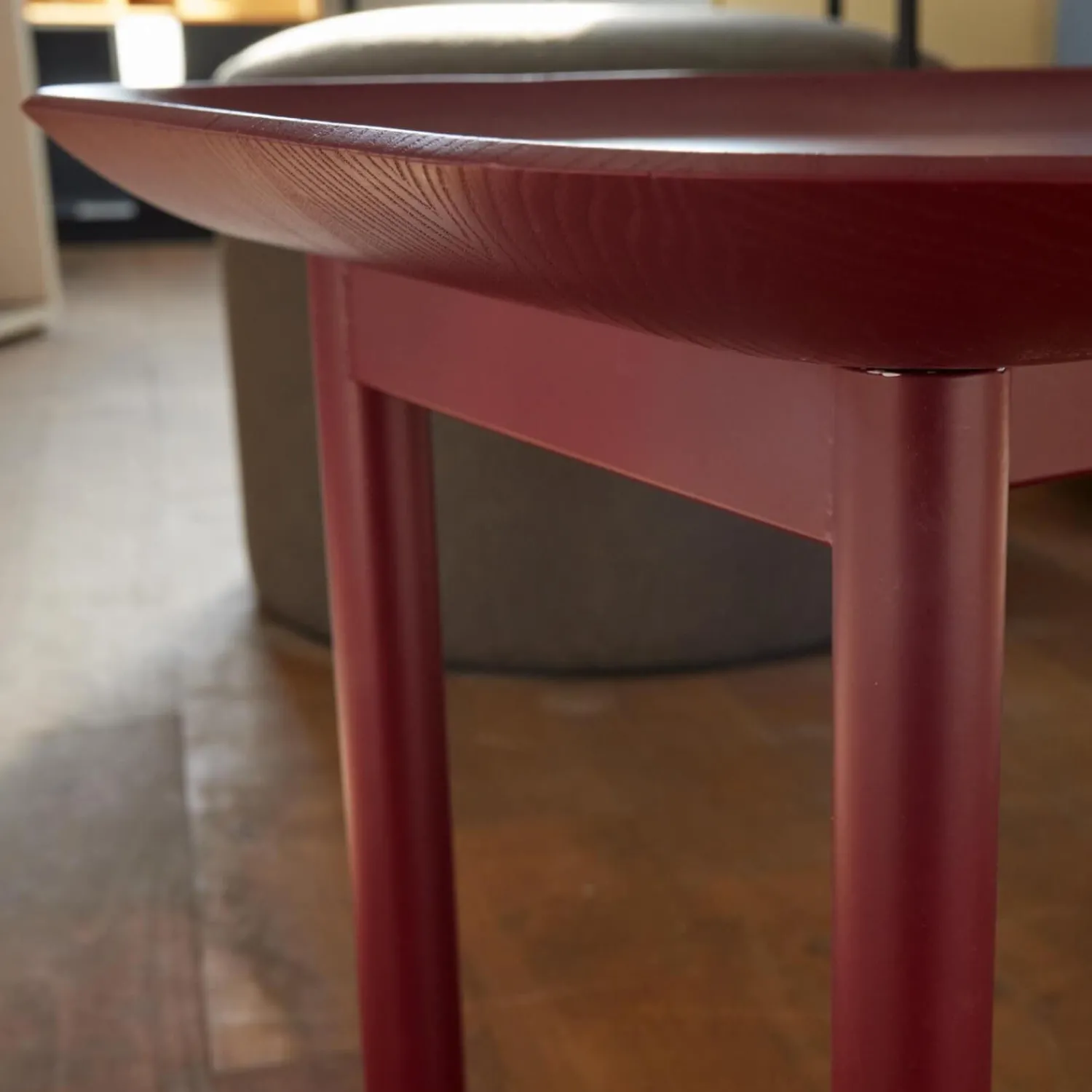 Schönbuch Bänke|Bank Tani Mit Ablage Lack 40 Weinrot