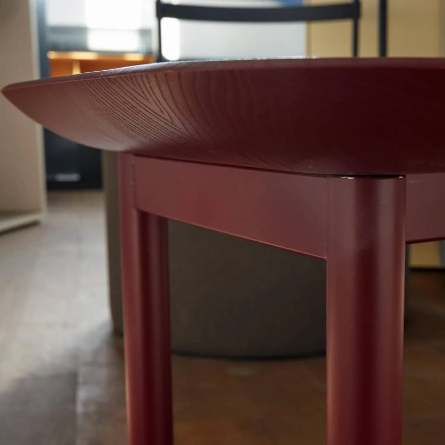 Schönbuch Bänke|Bank Tani Mit Ablage Lack 40 Weinrot