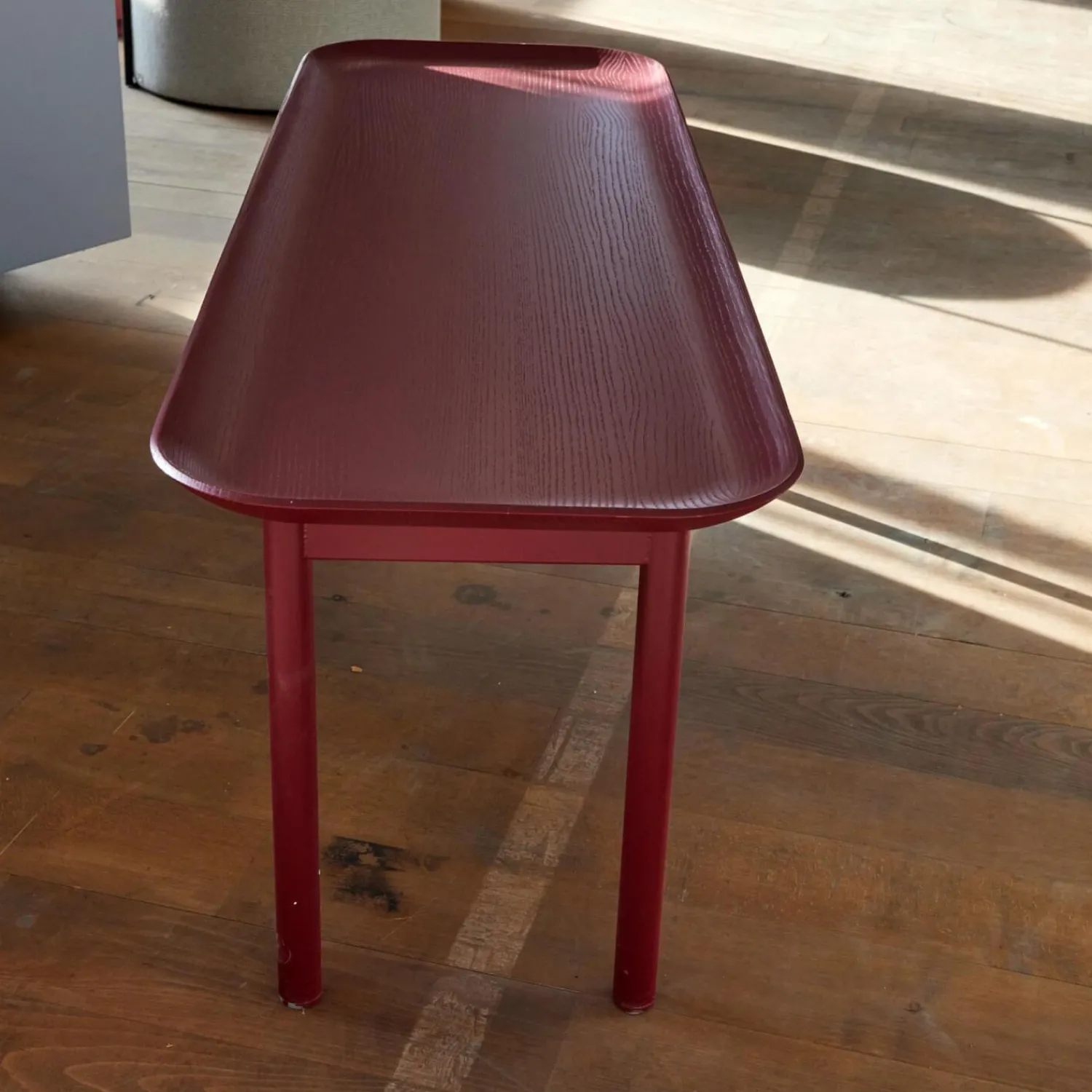 Schönbuch Bänke|Bank Tani Mit Ablage Lack 40 Weinrot