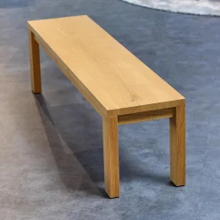 Scholtissek Bänke|Bank Varus Knorrige Eiche Natur Geölt Gestell Stollenfüße Passend