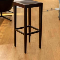 Horgenglarus Barhocker & Barstühle|Barhocker Miro Buche Gebeizt Wenge HG 110 Seidenmatt