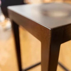 Horgenglarus Barhocker & Barstühle|Barhocker Miro Buche Gebeizt Wenge HG 110 Seidenmatt