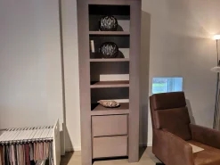 Probilex Regale|Bücherregal Markant Eiche Massiv Silver Grey