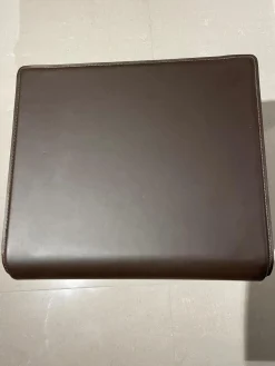 Rolf Benz Beistelltische|Beistelltisch 940-101 Leder Schokobraun