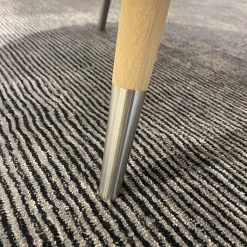 Gramrode Möbelfabrik Couchtische|Beistelltisch AK 2520 Eiche Weiß Geölt Beine Mit Stahlmantel