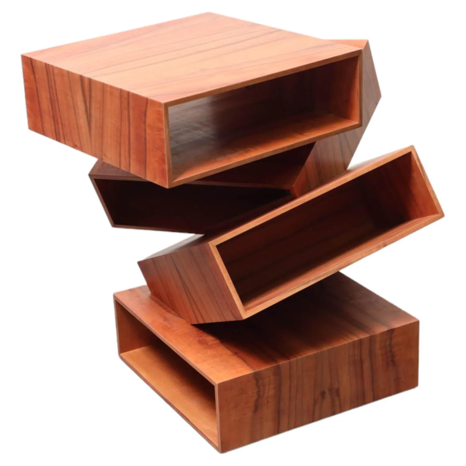 Porro Beistelltische|Beistelltisch Balancing Boxes Eukalyptus Furniert