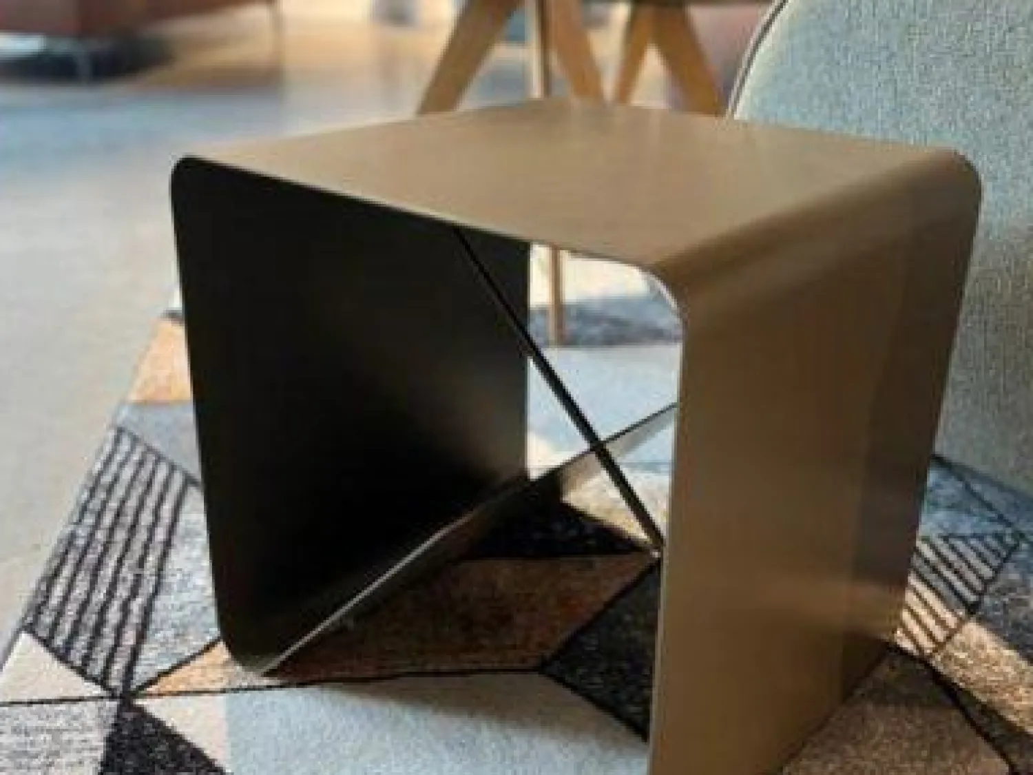 Hülsta Beistelltische|Beistelltisch BT01 Braun Bronze