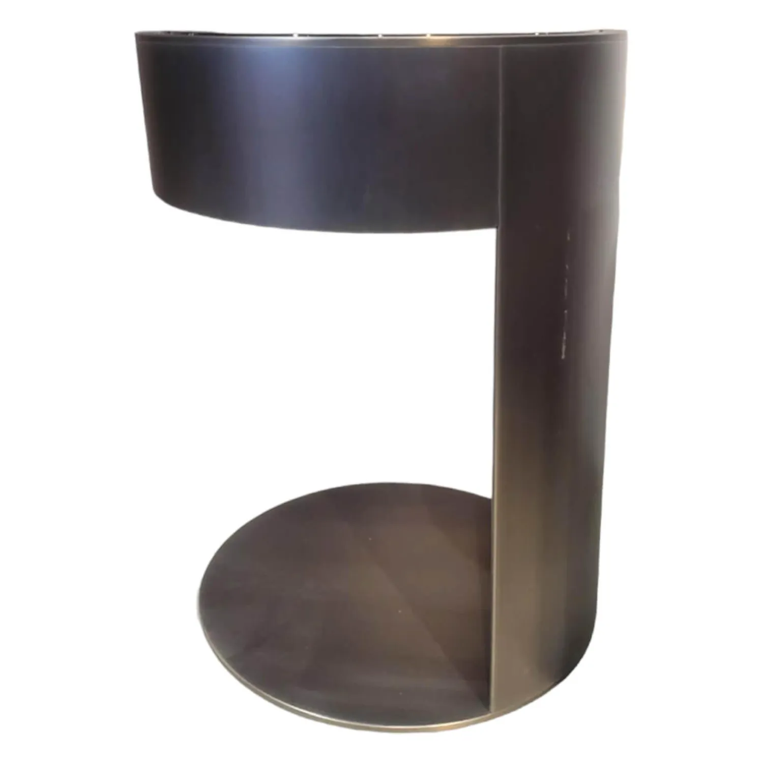 Fendi Casa Beistelltische|Beistelltisch Constellation Side Table Smoke Grey Mirror Glas