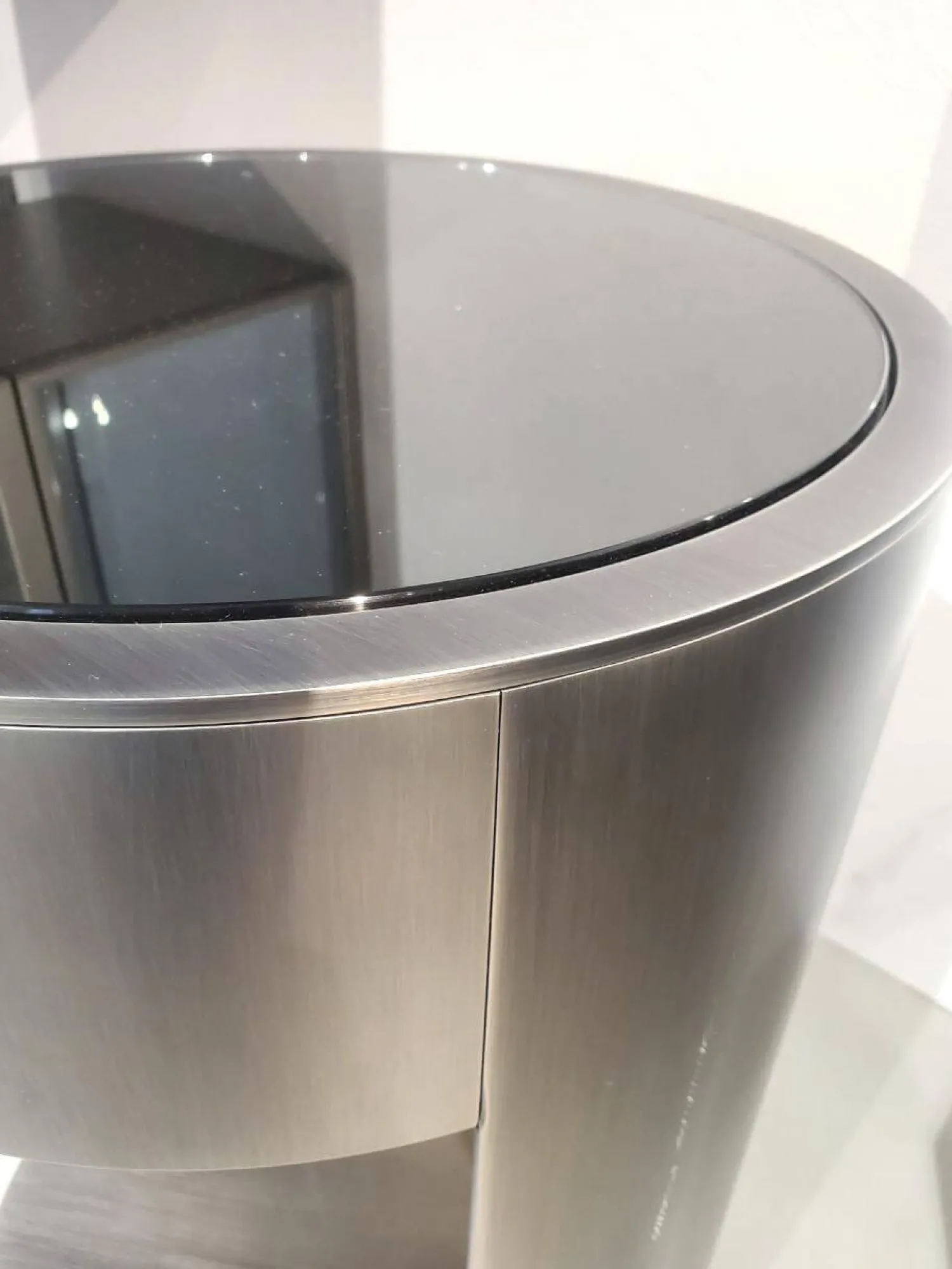 Fendi Casa Beistelltische|Beistelltisch Constellation Side Table Smoke Grey Mirror Glas