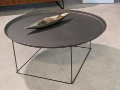 B&B Italia Beistelltische|Beistelltisch Fat-Fat Outdoor Stahl 0236b Anthrazit Lackiert