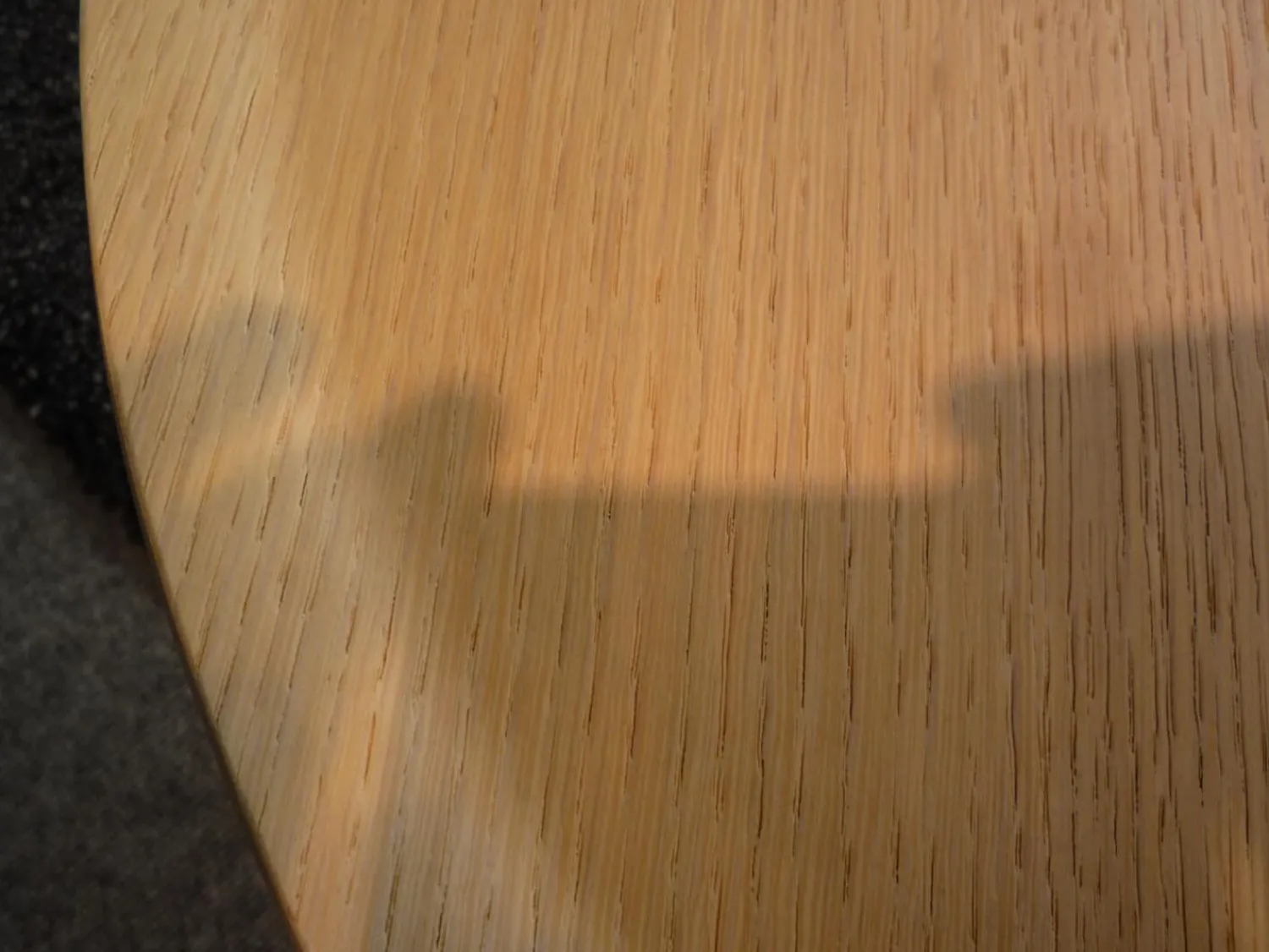 B&B Italia Beistelltische|Beistelltisch Formiche FR67 Platte Eiche Hell Gebürstet Gestell Hartzinnfarben Lackiert