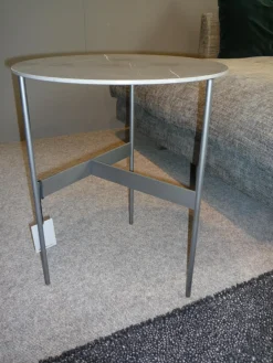 B&B Italia Beistelltische|Beistelltisch Formiche FR42 Platte Porzellan-Steinzeug Grau