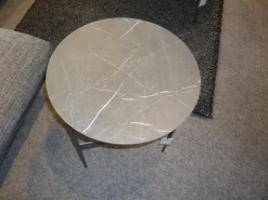 B&B Italia Beistelltische|Beistelltisch Formiche FR42 Platte Porzellan-Steinzeug Grau