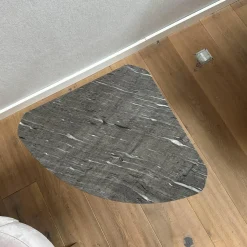 Bielefelder Werkstätten Beistelltische|Beistelltisch Joy BW T 110 100 Platte Granit Grau Gestell Messingfarbig Matt