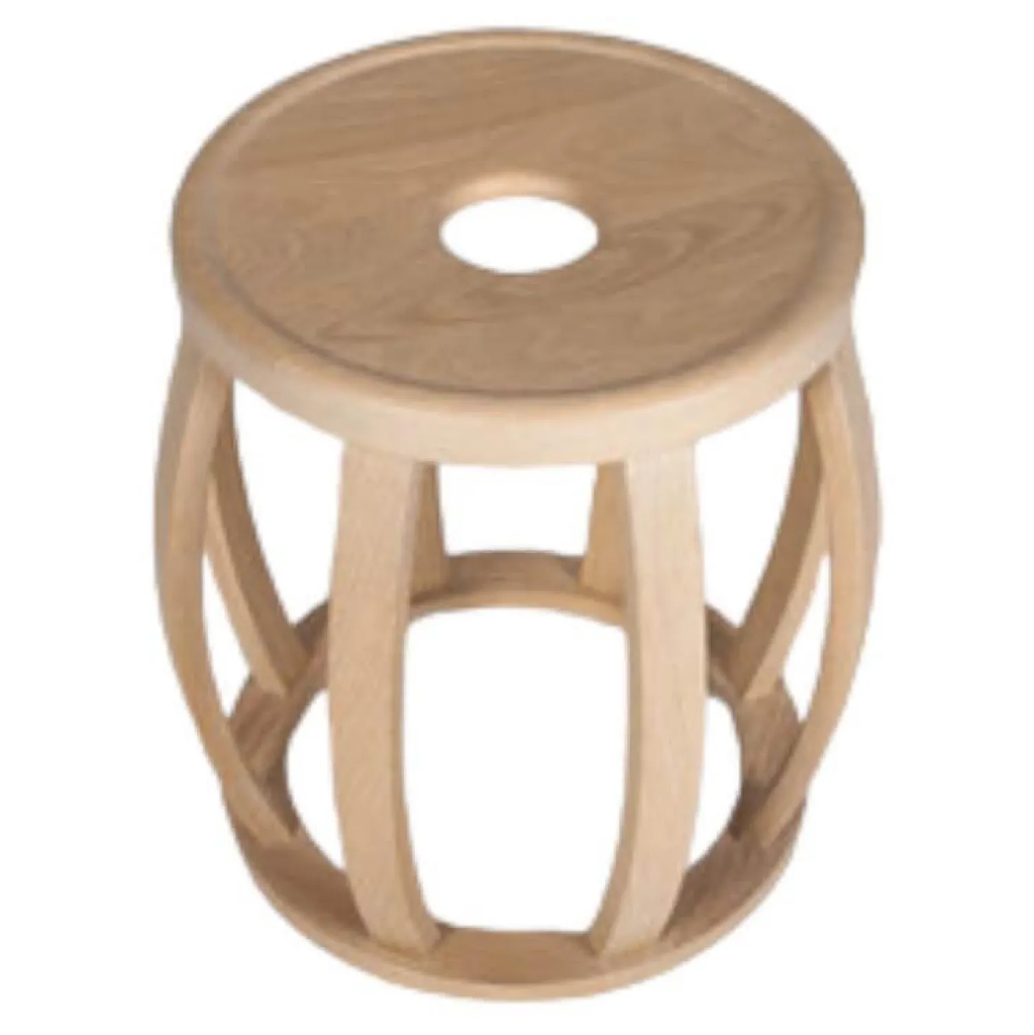 Maxalto Beistelltische|Beistelltisch Loto Eiche Hell Gebürstet