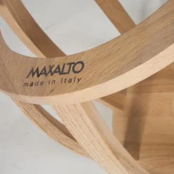 Maxalto Beistelltische|Beistelltisch Loto Eiche Hell Gebürstet