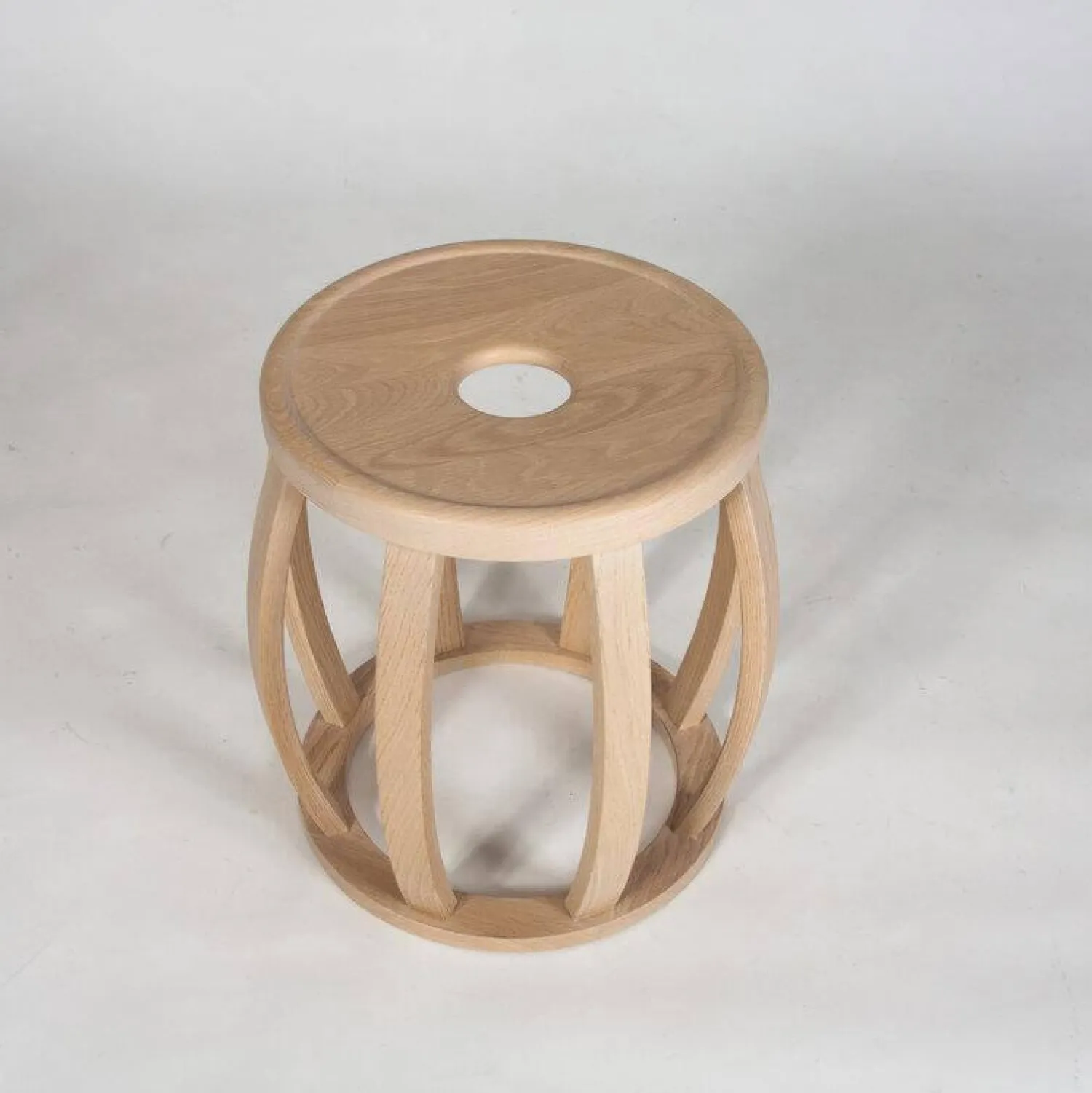 Maxalto Beistelltische|Beistelltisch Loto Eiche Hell Gebürstet