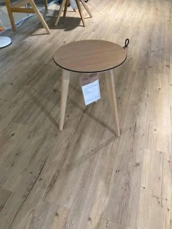 Team 7 Beistelltische|Beistelltisch Nachttisch Hi Eiche Weiß Geölt