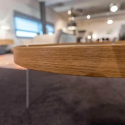 Naver Collection Beistelltische|Beistelltisch Nano mit Abnehmbarem Wendetablett Eiche Geölt