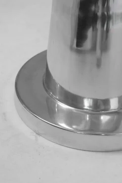 Gervasoni Beistelltische|Beistelltisch Next 142 Gussaluminium Poliert