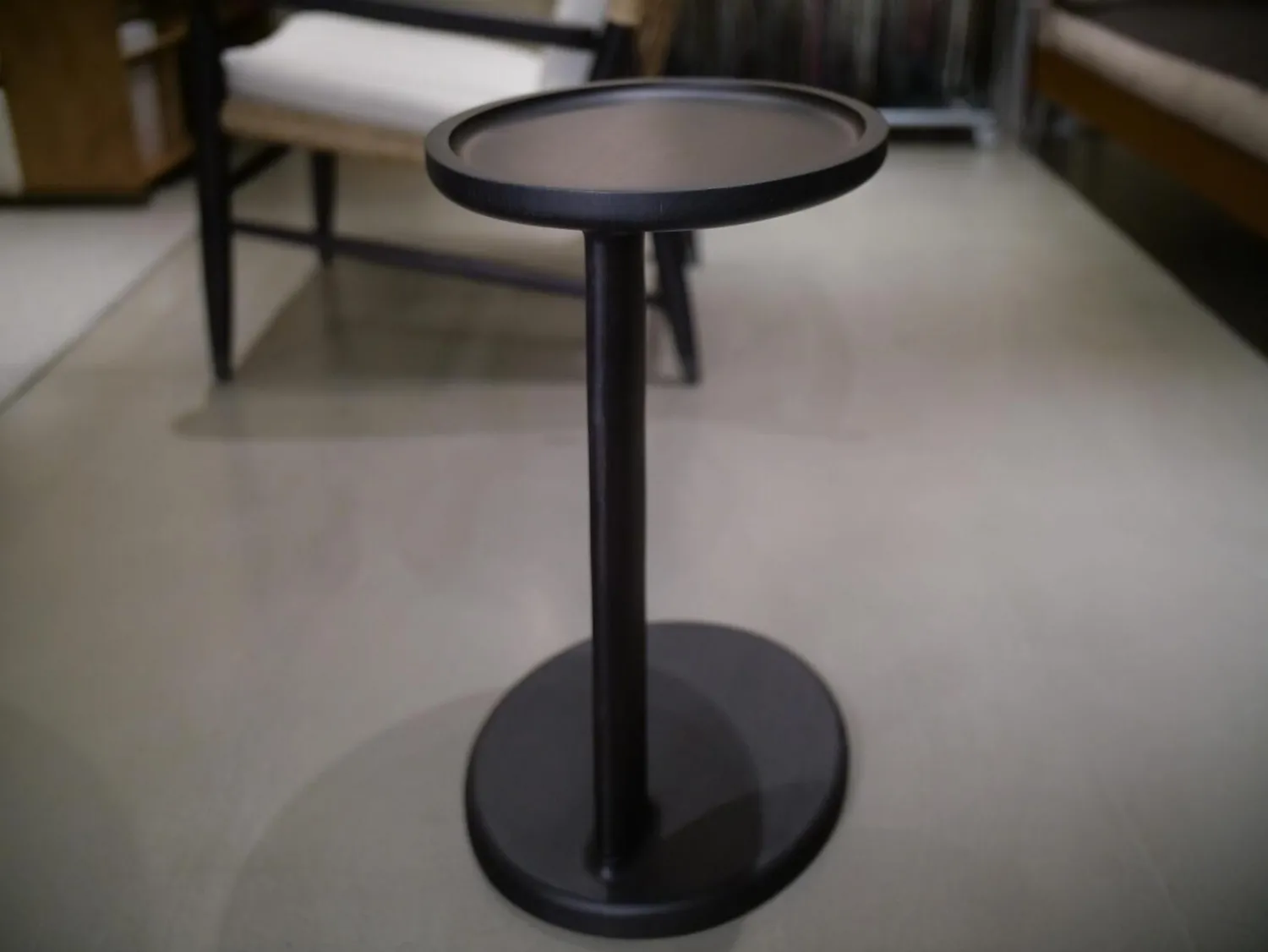 Flexform Beistelltische|Beistelltisch Oliver Esche Braun Gebeizt