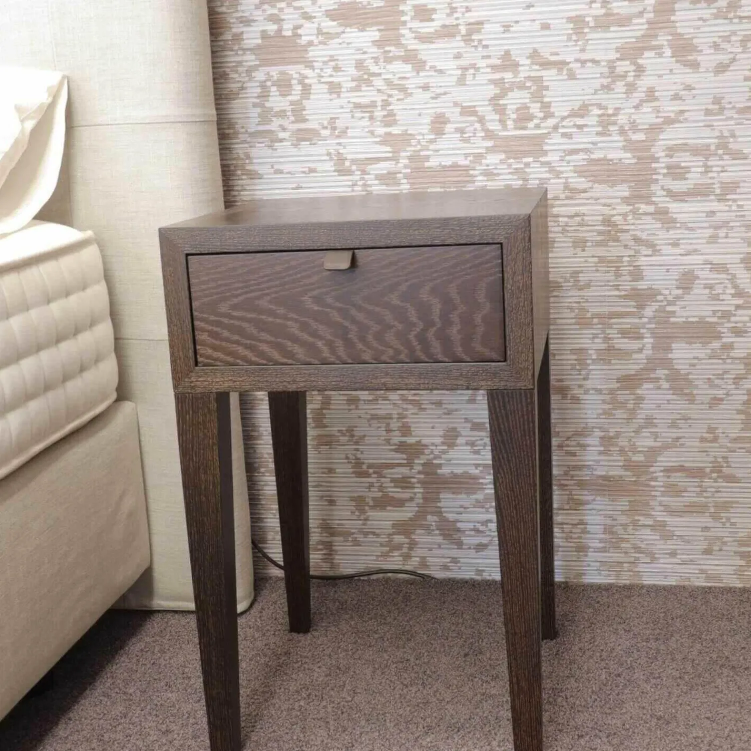 Schramm Beistelltische|Beistelltisch Oskar Eiche Wengefarbig