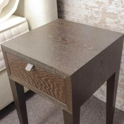 Schramm Beistelltische|Beistelltisch Oskar Eiche Wengefarbig